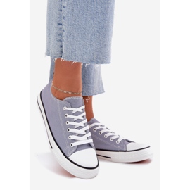 Boto Frauen klassische Omerta -blaue Turnschuhe 1