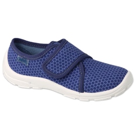 Befado Kinderruhschuhe 974y505 Marineblau 1