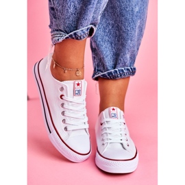 News Damen-Sneaker aus Stoff, Weiß 3