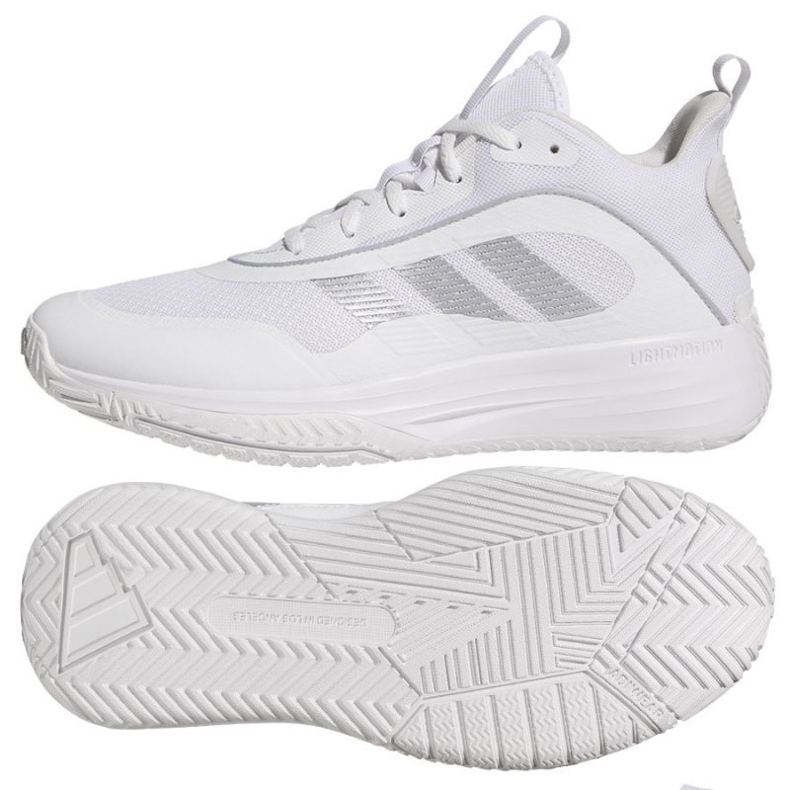 Adidas ownthegame 3.0 jr6671 Basketballschuhe weiß 1