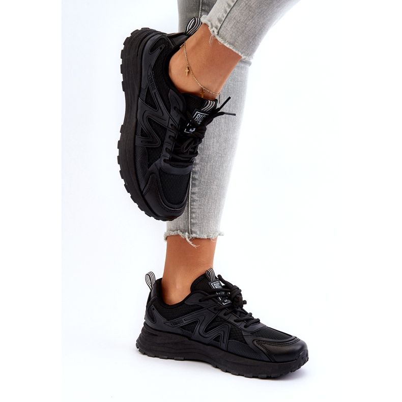 Frauen -Sneaker Big Star NN274A085 Schwarz 3