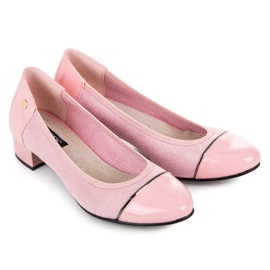 Vices Lässige Schuhe mit niedrigem Absatz rosa 1