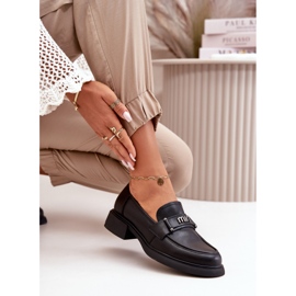 Natural Leder -Ladungsstoffe schwarzer Vinceza 91114 mit einer Verzierung 4