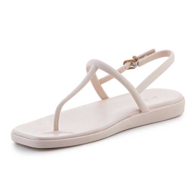 Sandalen Frauen japanische Crocs Miami Thong Flip 209793-0ww def beige 3