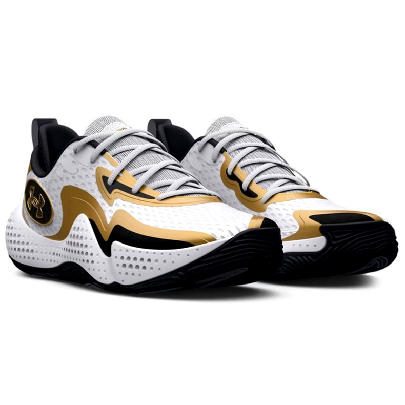 Basketballschuhe Under Armour Spawn 5 3026285 101 weiß 4