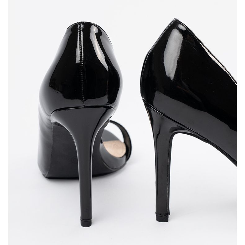 Goodin Bemalten Pumpen mit bloßen Fingern schwarze Finger 1