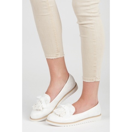 Vices Wildleder-Herren mit Fransen weiß 2