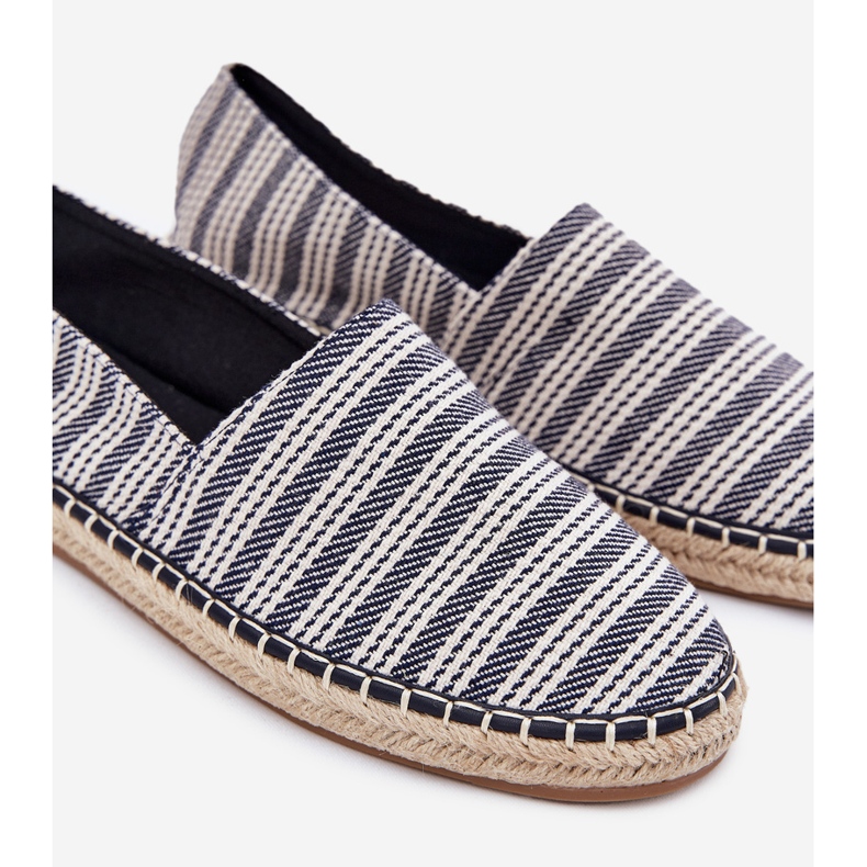 Männer Espadrilles mit dunkelblau 2