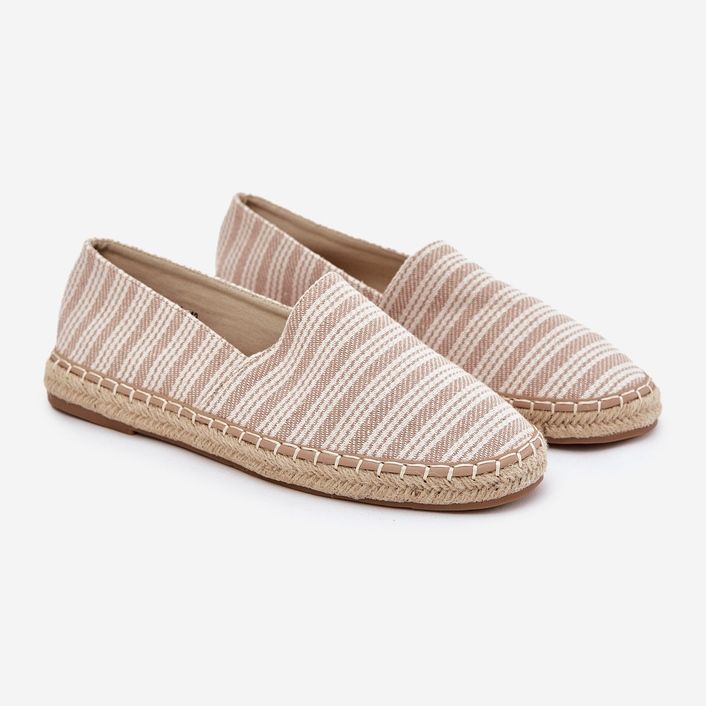 Männer Espadrilles mit Beige Braid 1