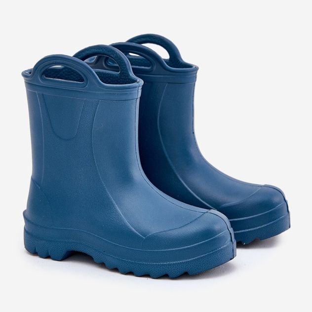Kinder Galoshes von Lemigo Doggy 735 Marineblau 1
