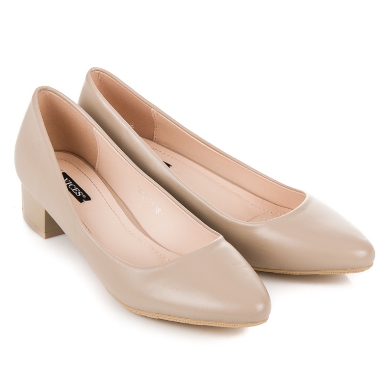 Vices Pumpen jeden Tag braun 1