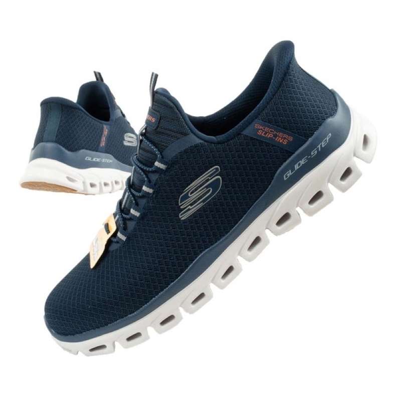 Skechers Glide-Step Slip-Ins 233010/Nvy Schuhe blau 1