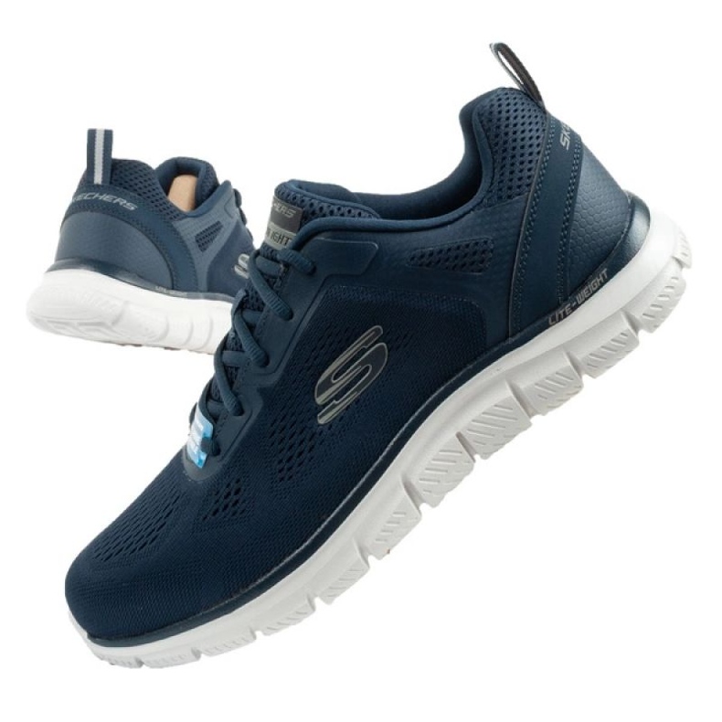 SKECHERS Track-Broader-Schuhe 232698/NVY blau 1