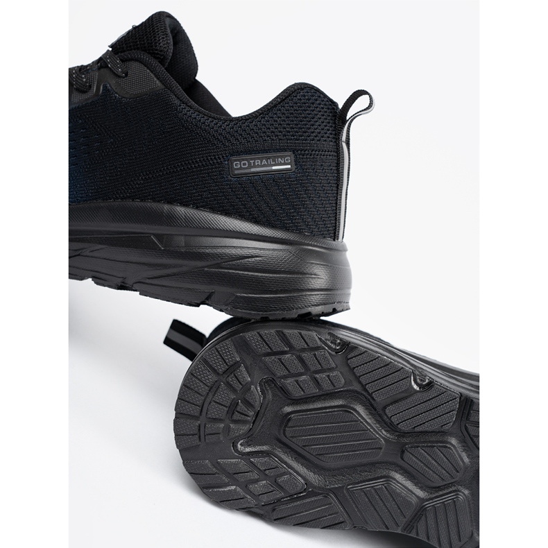 DK Marine- und schwarze Herrenschuhe blau 1