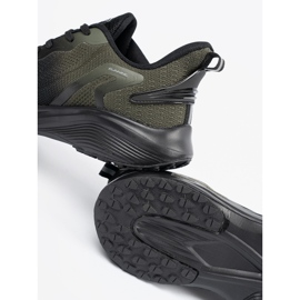 DK Schwarze und grüne Männer Sportschuhe 1