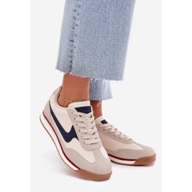 EVento Beige Damen Sneakers Sportschuhe 1