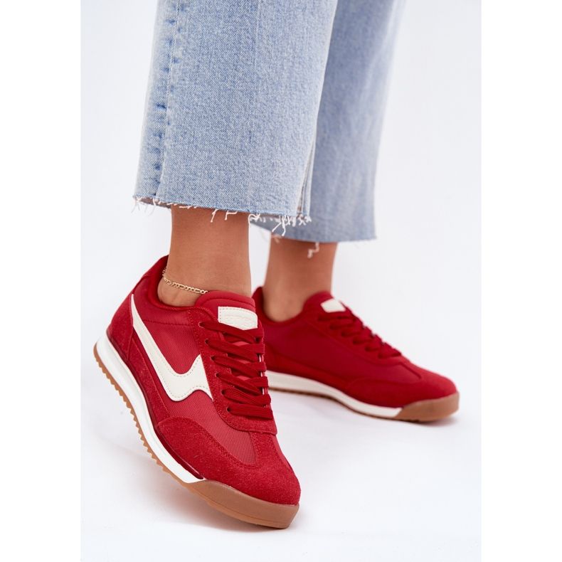 EVento Turnschuhe Sneakers rot schwarz 2