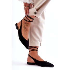 Frauen um Öko-Early Black Ballerinas für Frauen schwarz 3