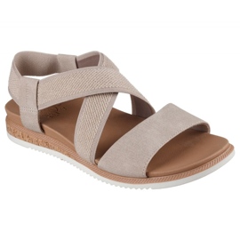 Sandals Skechers Bobs Desert Kiss Low 114705-tpe beige 1