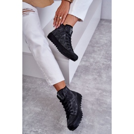 Big Star Big Stern von Frauen isoliert schwarz GG274069 Sneakers grau 5