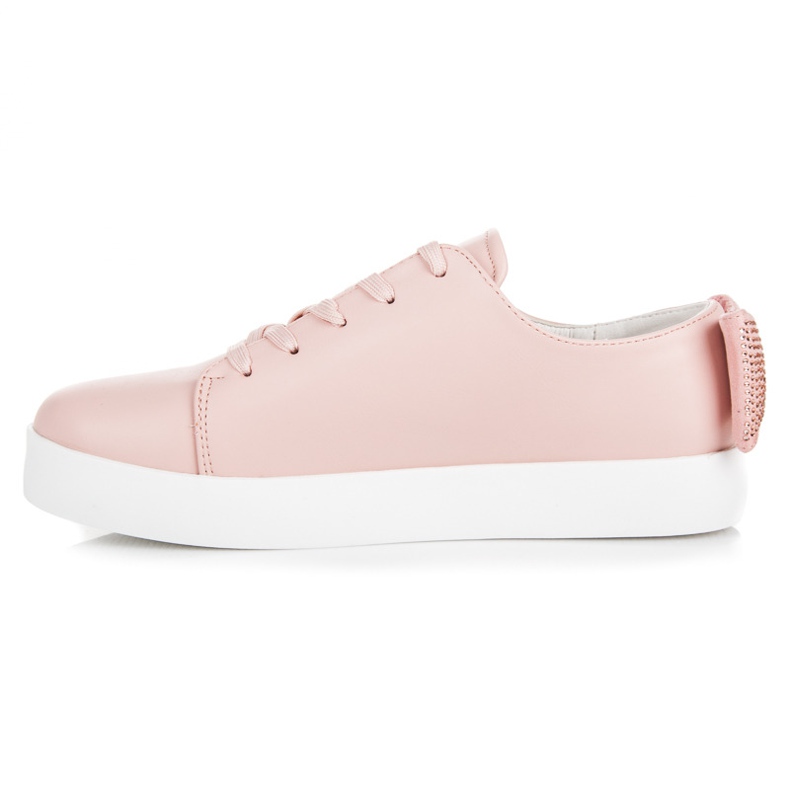 Vices Gebundene Turnschuhe mit Schleife rosa 1