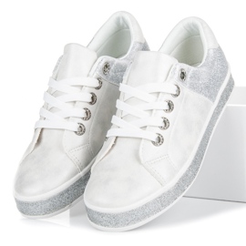 Seastar Weiße Turnschuhe auf der Bindung 1