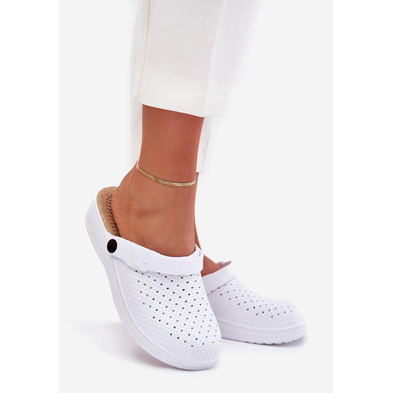 EVento Foam Flip Flops Frauen weiße Faylina 1