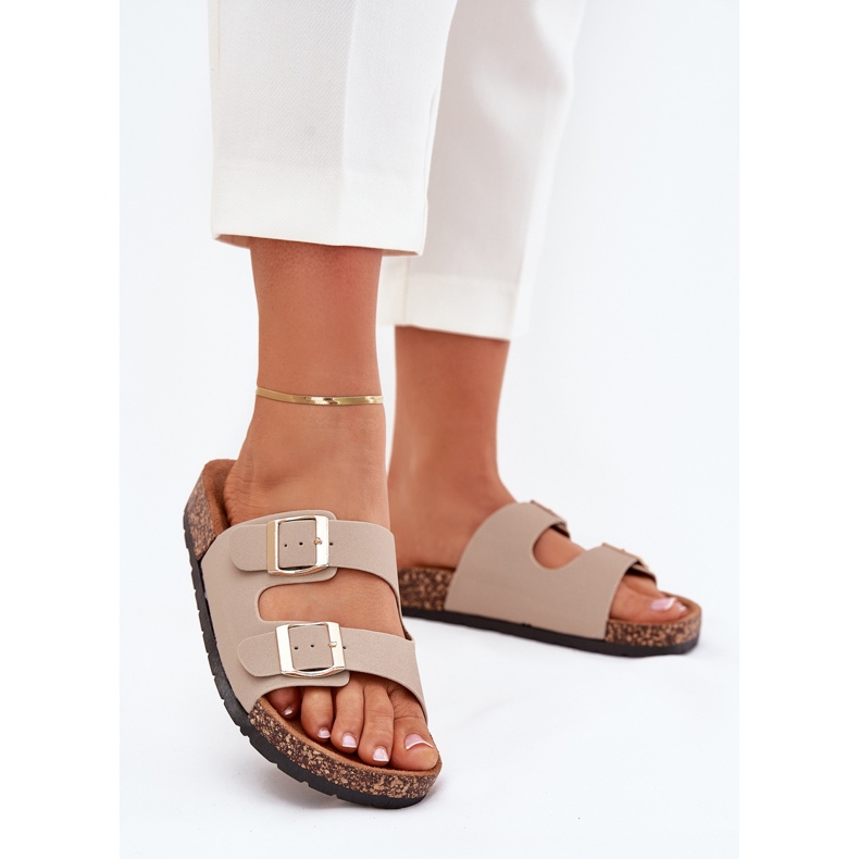 Boto Damen Cortina beige Slip-On Sandalen 2