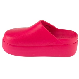 Crocs Dylan Plattform Clog Flip Flops in 209869-6zq rosa 1