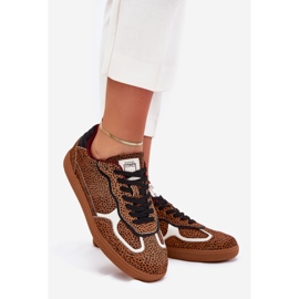 Damen -Sneaker Big Star von Daniel Lopez SS2D4016 Kamel braun 1