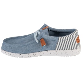 Hey Dude Wally Nu Prep M 43126-4xa Schuhe blau 2
