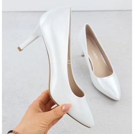 High Heels Pumps Synbrne Frauen Sergio Leone 1336 silber- 1