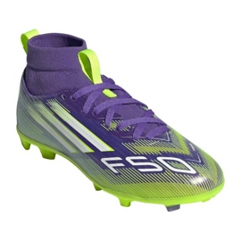 Adidas F50 League FG/Mg Mid JR JI3547 Fußballschuhe mehrfarbig 2