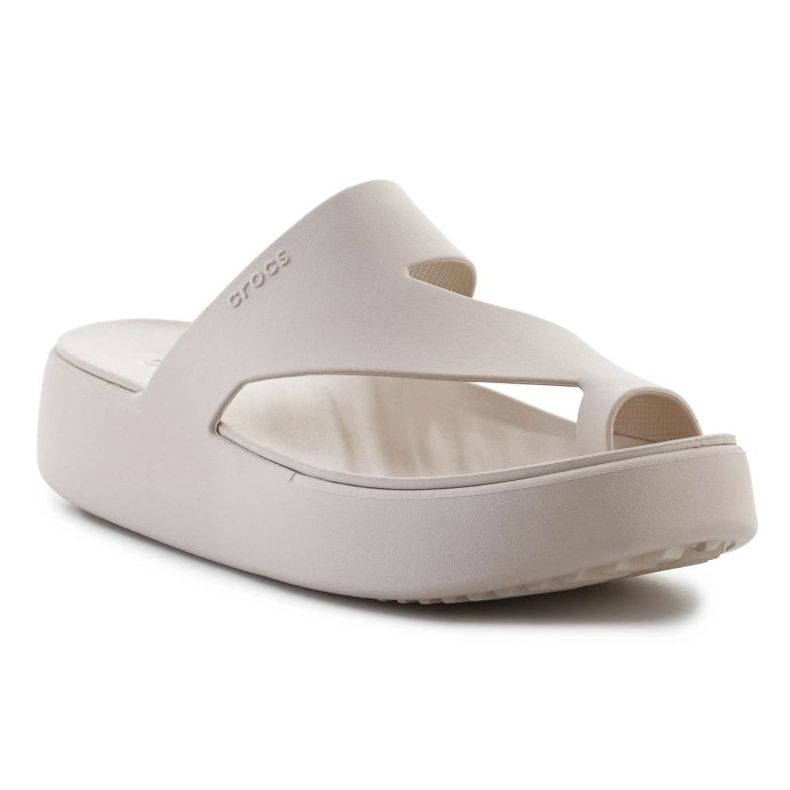 Flip-Flops Crocs Getaway Platform Toe Loop 210834-0LH beige 1