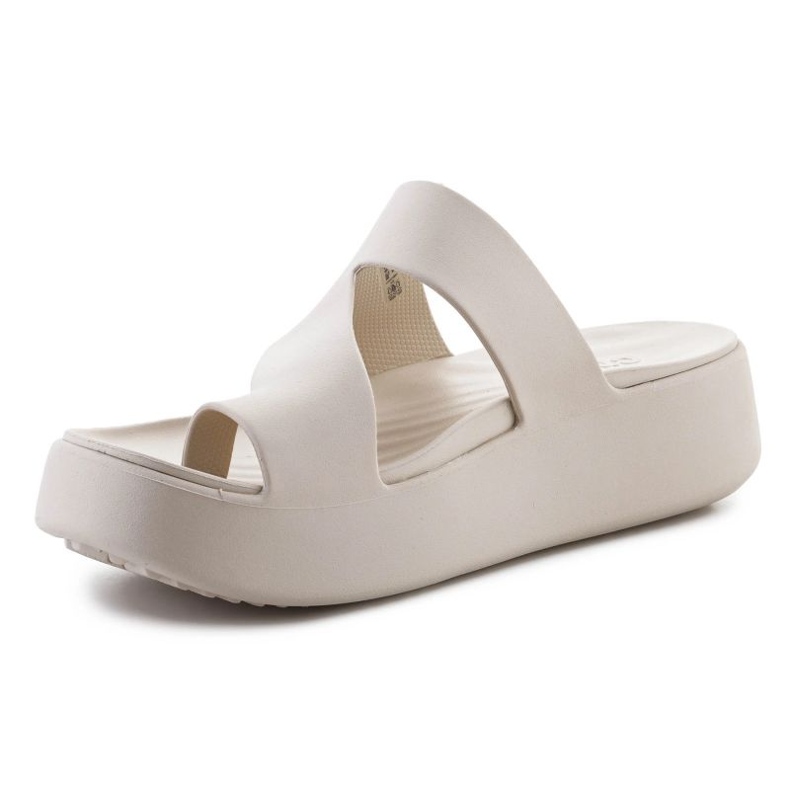 Flip-Flops Crocs Getaway Platform Toe Loop 210834-0LH beige 3