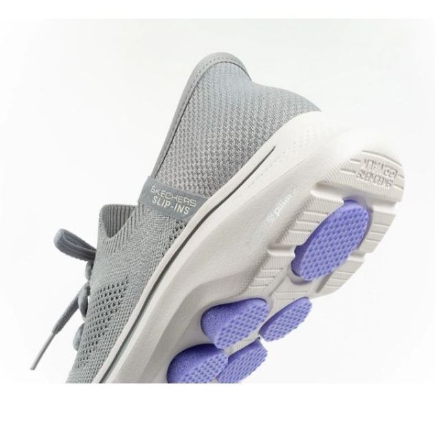 Skechers gehen zu Fuß 7-VIA 125213/Gylv Schuhe grau 6