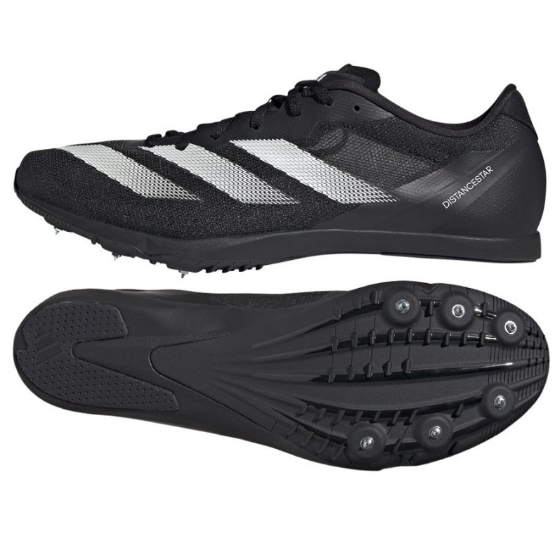 Adidas Distancestar Ig9906 Spikes schwarz 1