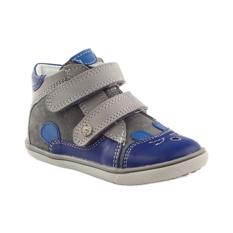 Jungenschuhe für Kaninchen Bartek 11702 grau blau 1