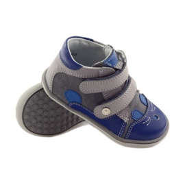 Jungenschuhe für Kaninchen Bartek 11702 grau blau 3