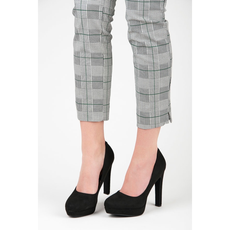 Vices Wildlederabsätze auf der Plattform schwarz 1