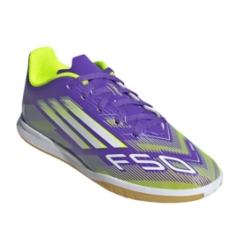 Adidas F50 Club in JR JI0042 Fußballschuhe lila 1