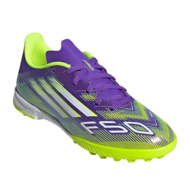 Adidas F50 League TF JR JI0000 Fußballschuhe lila 1
