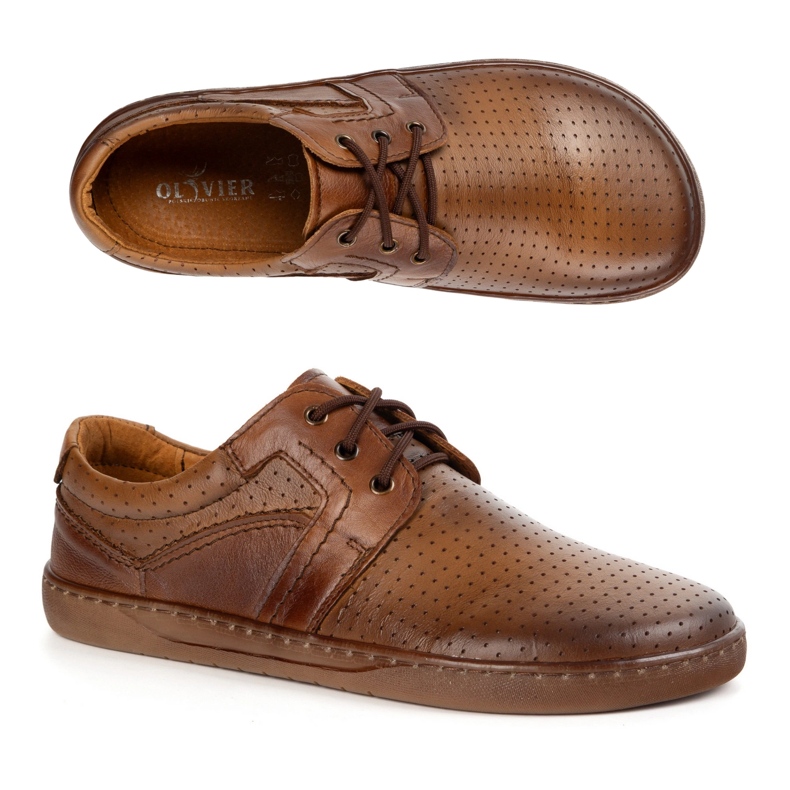 Olivier Barfuß Männer braun 1