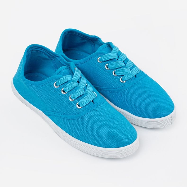 Shelvt Blaue klassische Sneakers 1