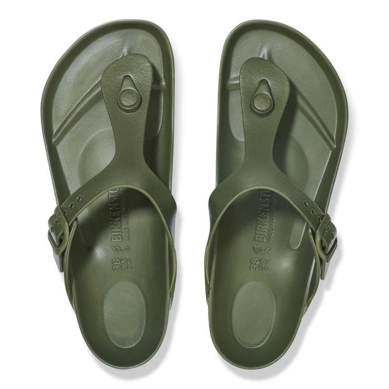 Männer Flip -Flops Birkenstock Gizeh Eva 1019143 Grün 2