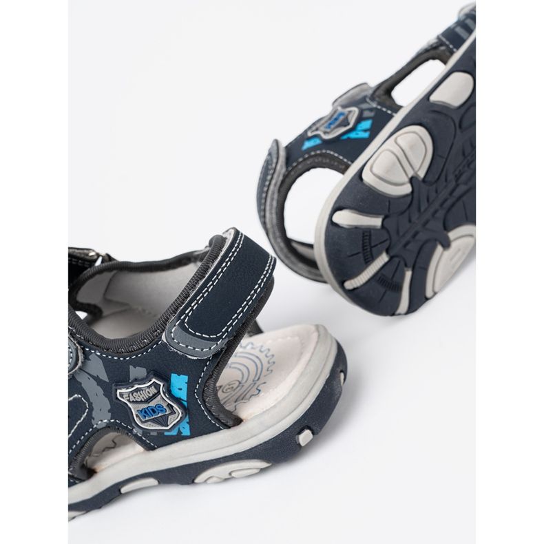 Shelvt Dunkelblaue Kindersandalen 1