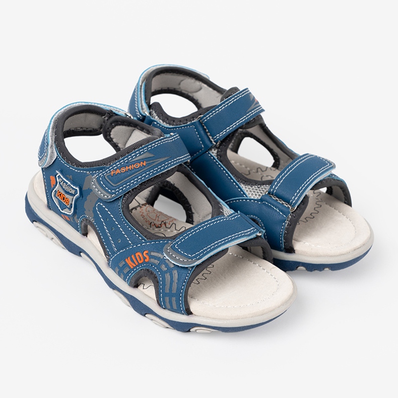 Shelvt Blaue Jungen Sandalen 2