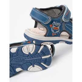 Shelvt Blaue Jungen Sandalen 1