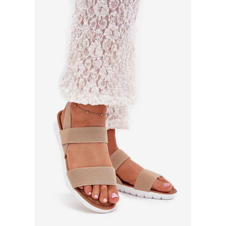 Boto Klassische Frauensandalen sauer beige Felira 1