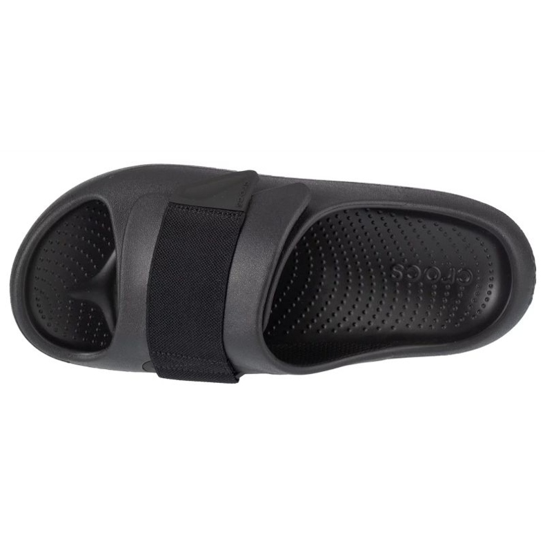 Crocs Mellow Luxe Recovery Slide 209413-001 Flip-Flops schwarz 5